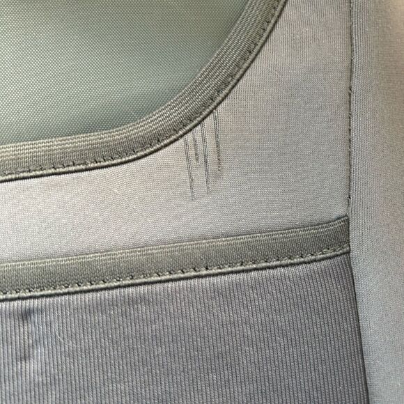 The North Face Gray Borealis Backpack with Green Accents - Picture 12 of 16